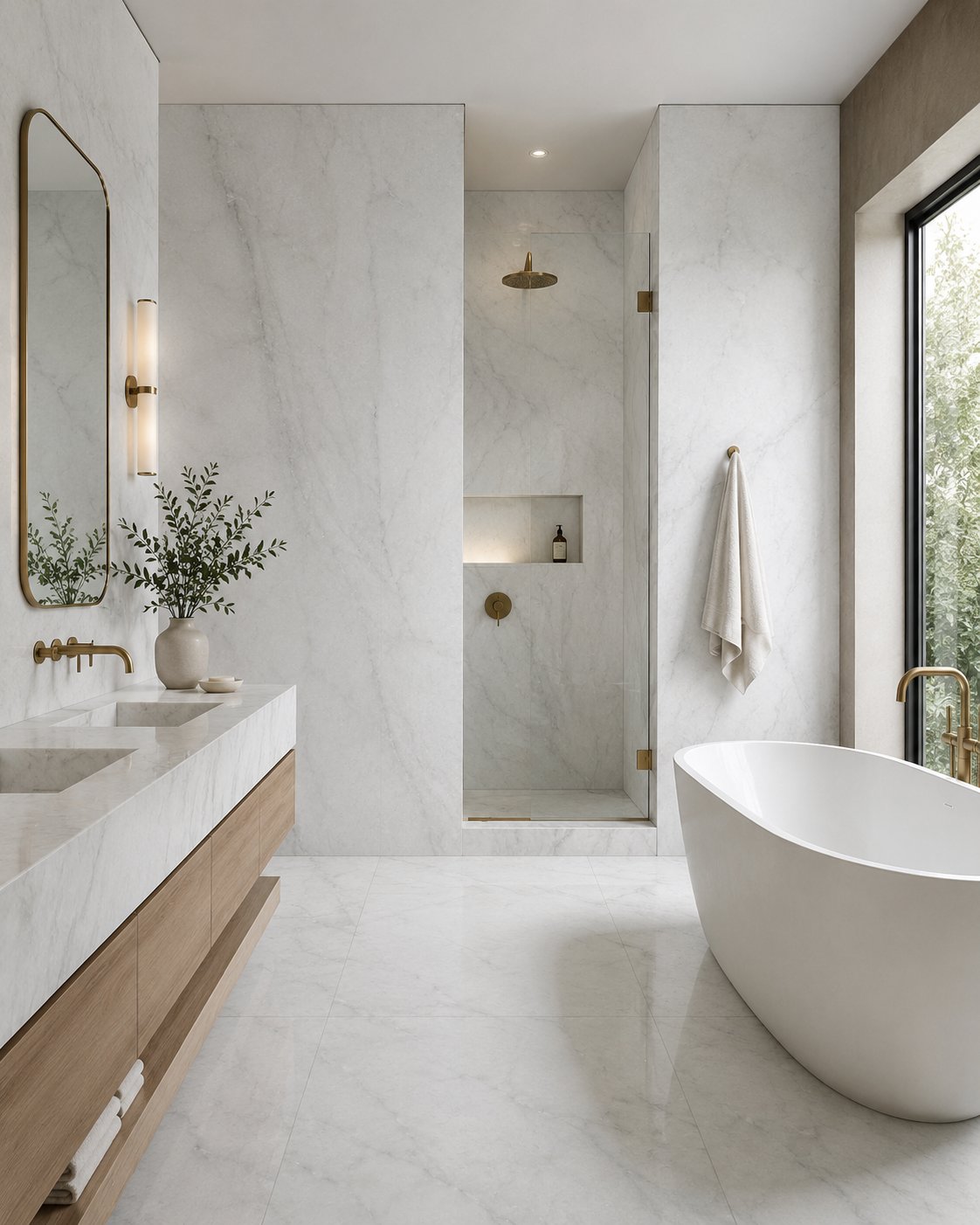 Silver White — interior render