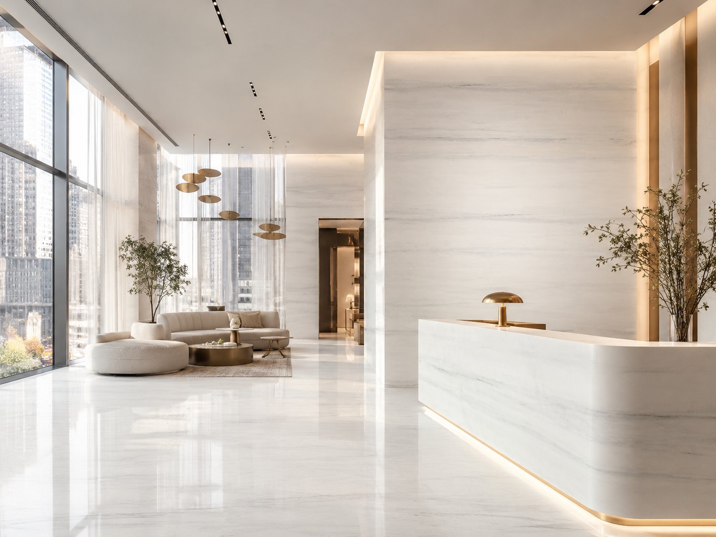 Bianco Dolomiti — interior render