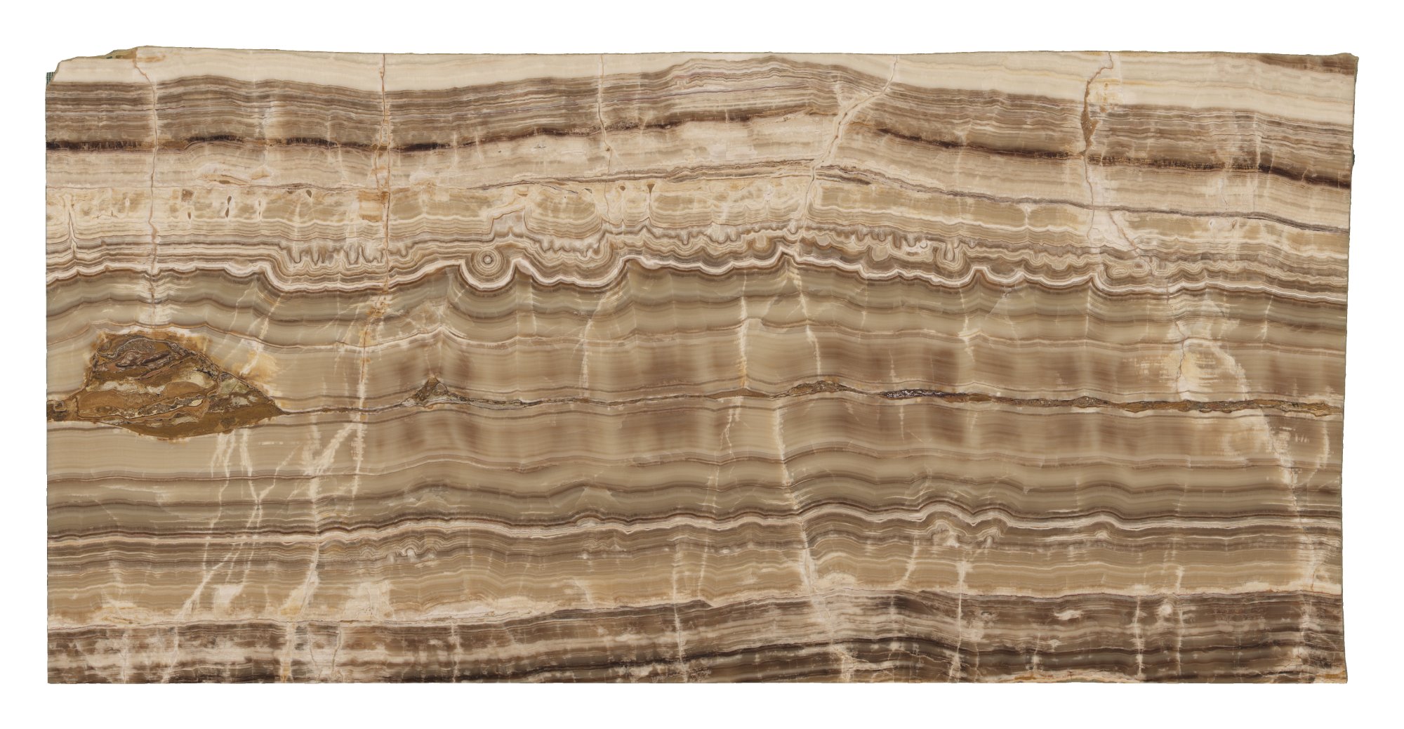 Golden Vein Onyx — full slab