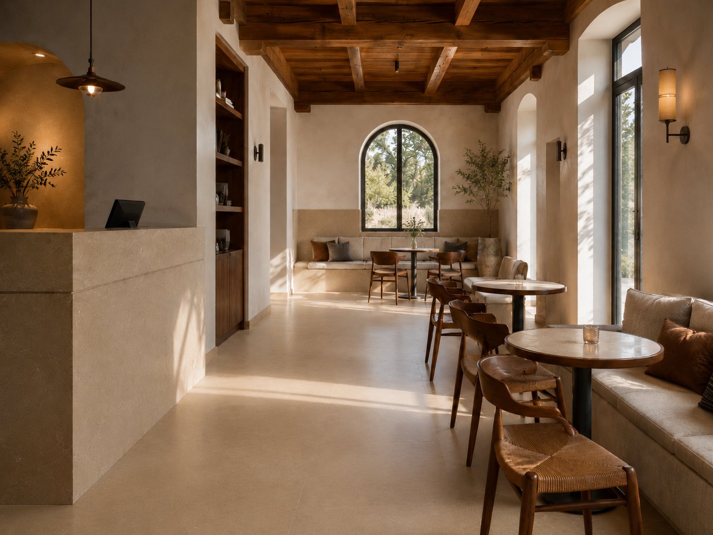 Dark Beige — interior render